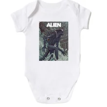 Дитяче боді з постером Alien