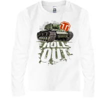 Детский лонгслив WOT - Roll out