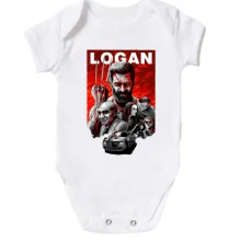 Дитяче боді з постером фільму Логан (Logan)