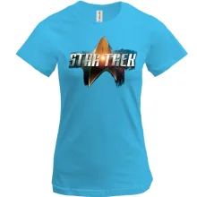 Футболка с надписью Star Trek