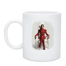 Чашка з сойки пересмішник на троні (Голодні Ігри)