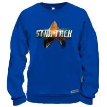 Свитшот с надписью Star Trek