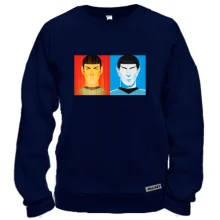 Свитшот со Споком и Джеймсом (Star Trek)