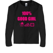 Детский лонгслив 100% Good girl