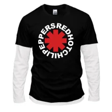 Комбинированный лонгслив Red Hot Chili Peppers (B)