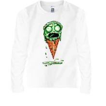Детский лонгслив Ice cream Morty