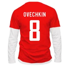 Комбинированный лонгслив Alexandr Ovechkin