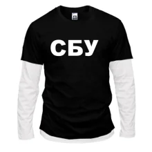 Комбинированный лонгслив СБУ