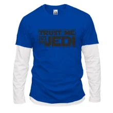 Комбинированный лонгслив I m Jedi