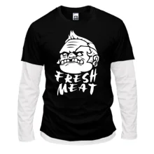 Комбинированный лонгслив Fresh meat