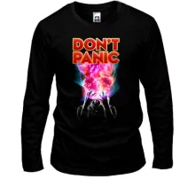 Лонгслив Don't Panic с аниме-персонажем