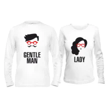 Парные лонгсливы gentlemen - lady
