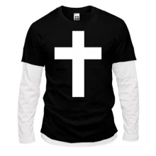 Комбінований лонгслів Cross classic (з хрестом)