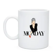 Чашка Monday