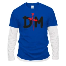 Комбинированный лонгслив Depeche Mode