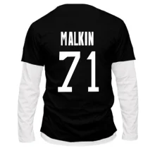 Комбинированный лонгслив Evgeni Malkin