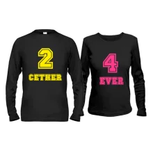 Парные лонгсливы 2 gether 4 ever
