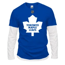 Комбинированный лонгслив Toronto Maple Leafs