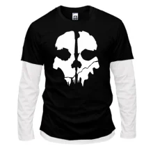 Комбінований лонгслів CoD Ghosts (Skull)