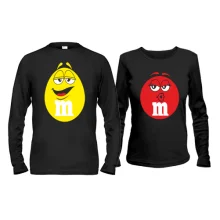 Парні лонгсліви M&M’s (color)
