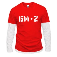 Комбинированный лонгслив БИ-2
