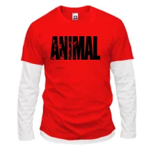 Комбинированный лонгслив Animal Stak
