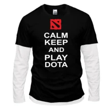 Комбинированный лонгслив Play DOTA
