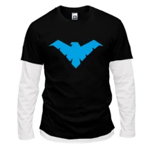 Комбинированный лонгслив Nightwing