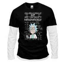 Мужской лонгслив Комби Rick and Morty - you are pice of ...