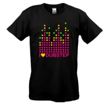 Футболка Dubstep love (рисунок)