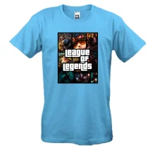 Футболка League of Legends в стиле GTA