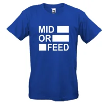 Футболка Mid or feed