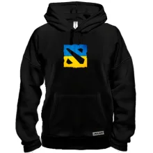Толстовка с логотипом Dota 2 в украинском стиле