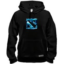Толстовка с ледяным логотипом Dota 2