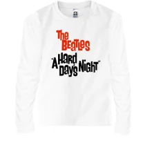 Дитячий лонгслів The Beatles a hard day's night