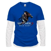 Комбинированный лонгслив The Witcher 3 (wild hunt)