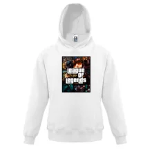 Детская толстовка League of Legends в стиле GTA