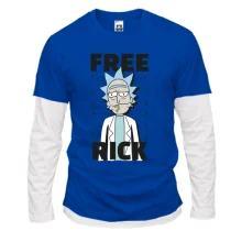Чоловічий лонгслів Комбі Free Rick