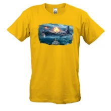 Футболка с артом к игре World of Warships