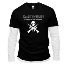 Комбинированный лонгслив Iron Maiden 2