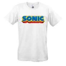 Футболка с логотипом игры SONIC