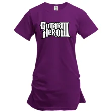 Подовжена футболка з логотипом Guitar Hero 3