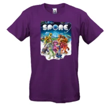 Футболка з постером гри SPORE