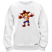 Свитшот с иллюстрированным Crash Bandicoot