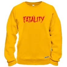 Свитшот с надписью Fatality (Mortal Kombat)