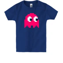 Детская футболка с мобом из игры Pac man