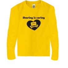 Детский лонгслив Sharing