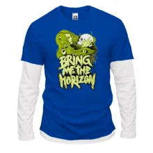 Комбинированный лонгслив Bring me the horizon girl