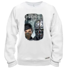 Свитшот с постером игры Dishonored