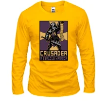 Лонгслив с постером Crusader